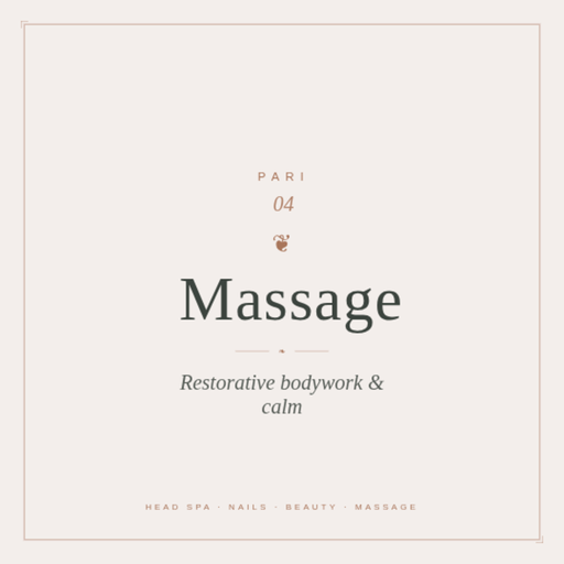 Massage 60 Min